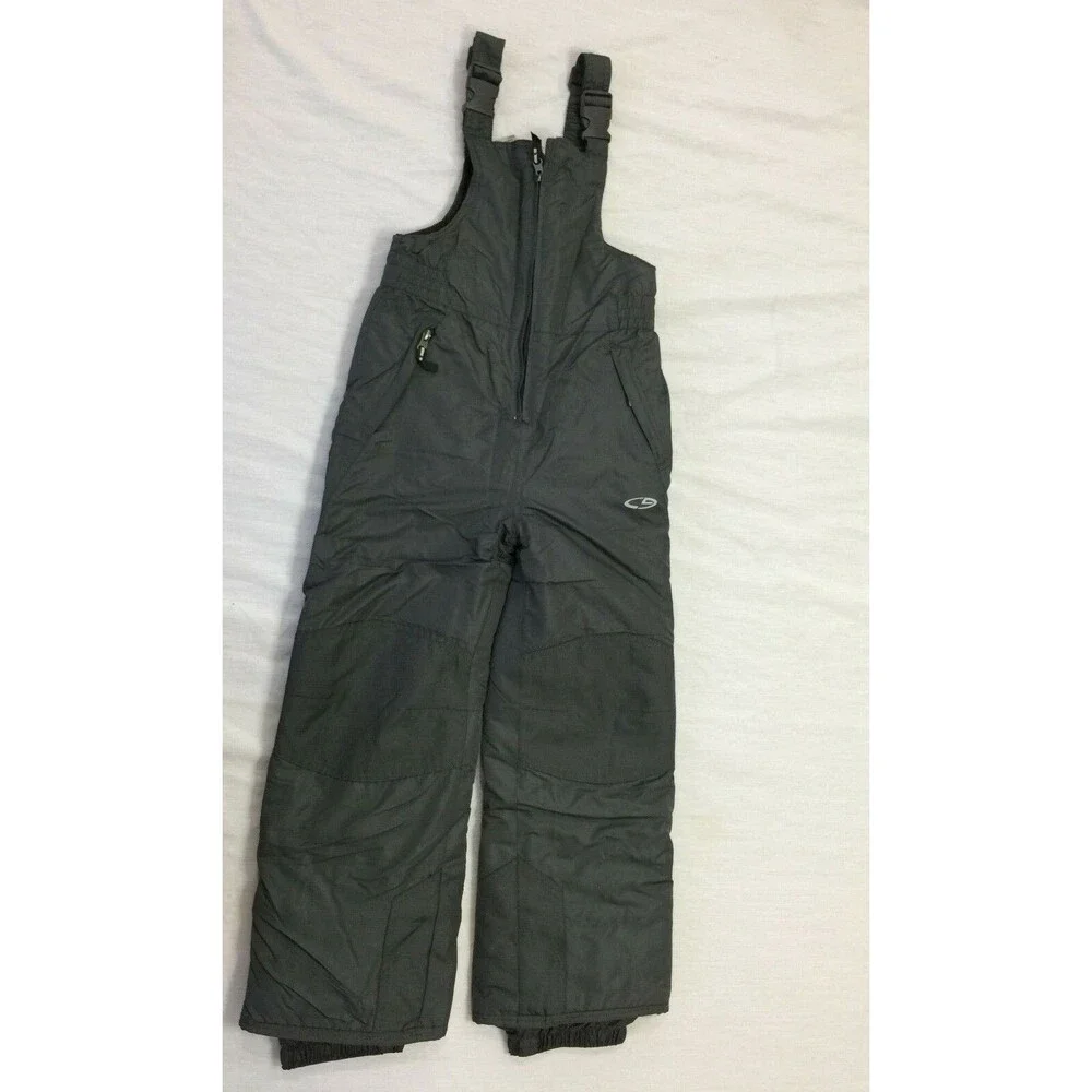CHAMPION VENTURE DRY BOYS GIRLS SNOW SKI BIBS OVERALLS PANTS SIZE S 6- 7